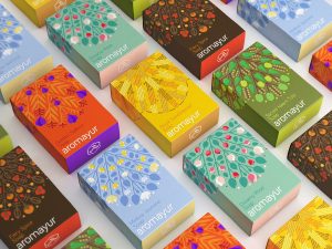 Aromayur ensemble de packagings de savon